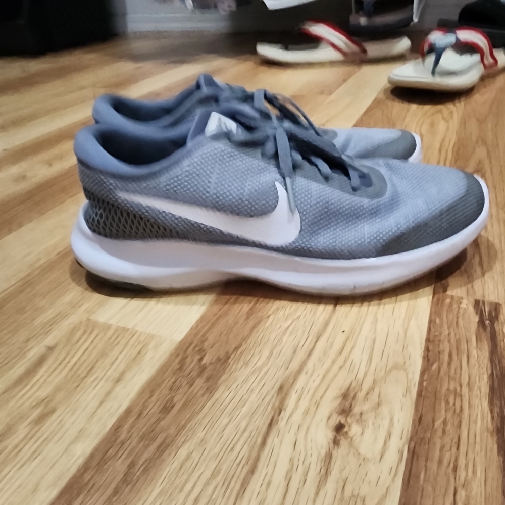 Nike Women's Athletic Gray and White Shoes